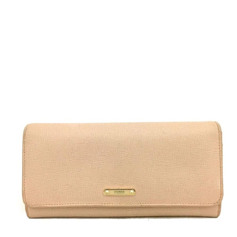 FENDI Continental Leather Bifold Long Wallet/1J6630